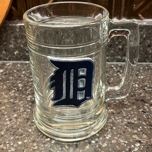 Detroit tigers glass mug